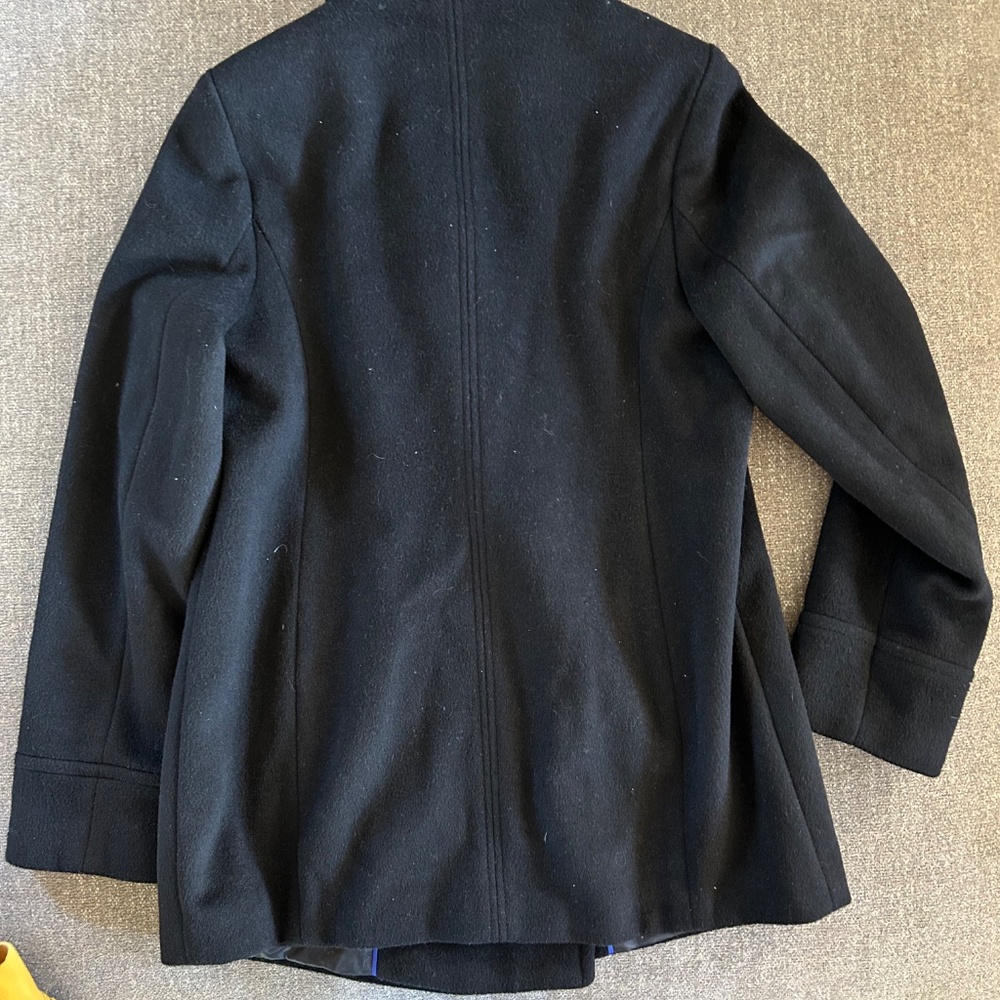 🌺Wool St. John’s Bay Heavy Pea Coat - Picture 3 of 12